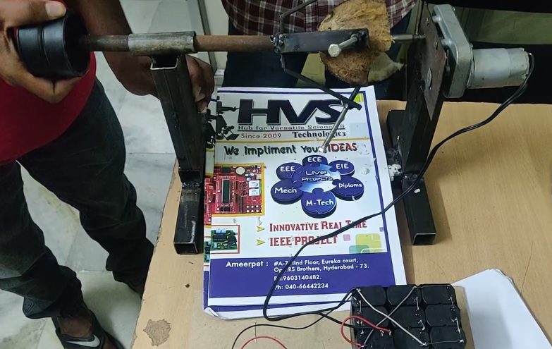 HVS-2628. Automated Coconut Scraping Machine.