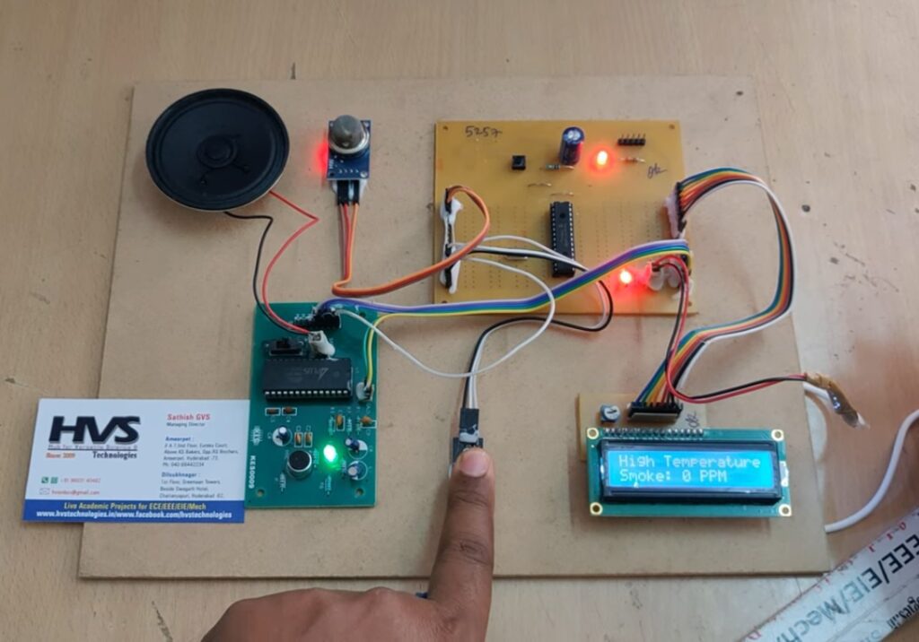 HVS-1440. Monitoring of industrial parameters and voice announcement of abnormal conditions