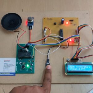 HVS-1440. Monitoring of industrial parameters and voice announcement of abnormal conditions