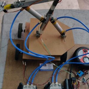 HVS-2673. Pneumatic Pick and Place Robotic Arm.