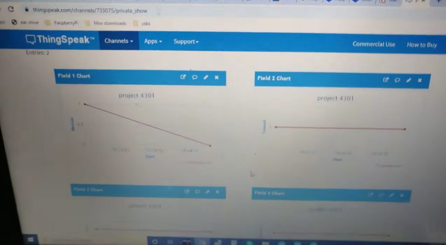 HVS-2810. Smart cradle using Arduino UNO with IOT ESP 8266 THINGSPEAK