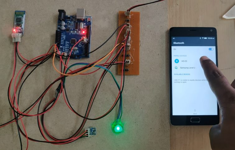 HVS-2811. Health parameters monitoring using Arduino- Heart rate, temperature, pressure and Steps count