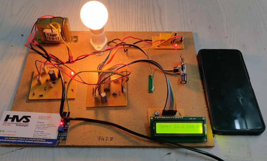 HVS-1493.Transformer oil temperature monitoring and alerting system GSM.