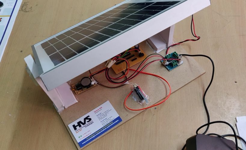 HVS-2848. Real Time Clock (RTC) based sensor less solar tracking system