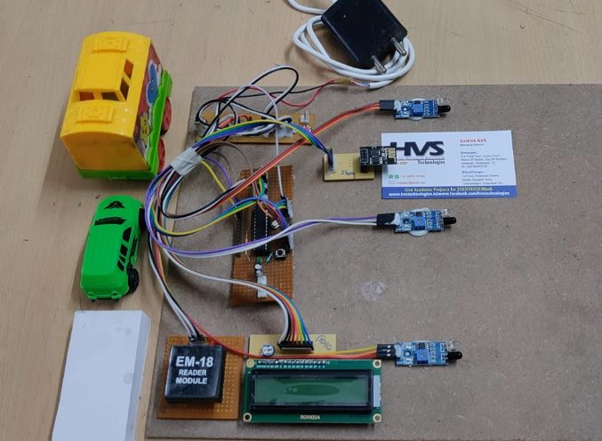 HVS-2863. Automatic Car Parking System Using IOT Blynk.