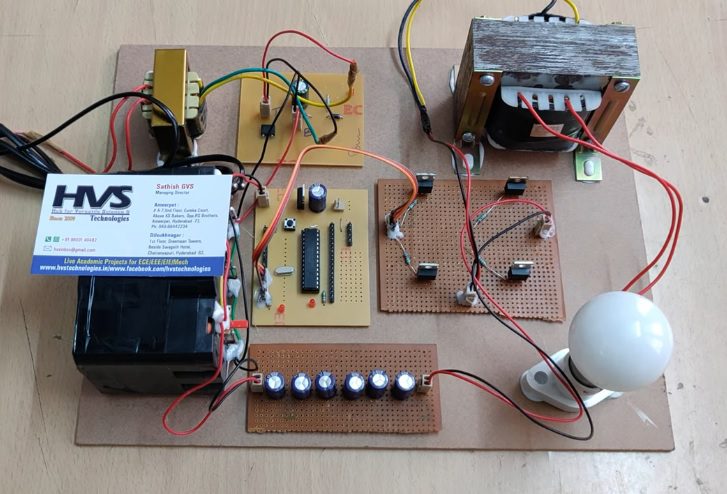 HVS-2872. Modular Five Level Inverter for single phase AC Bulb.
