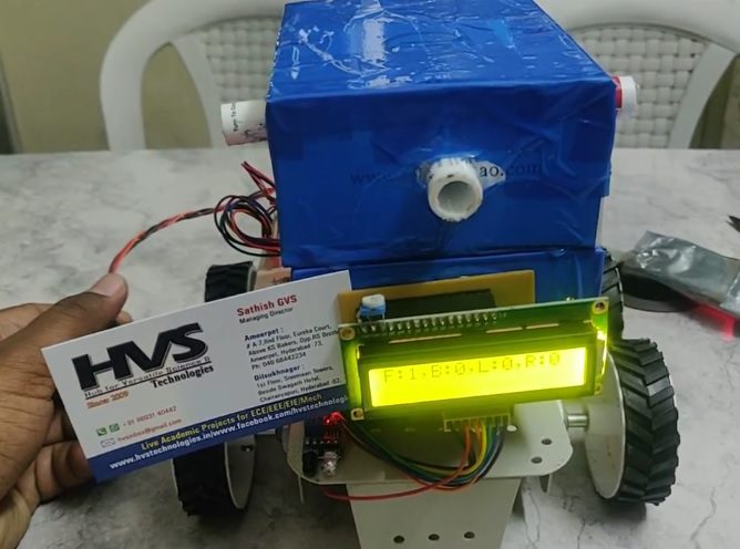 HVS-2883. Neural network based light guided robot with Hebbian learning system.