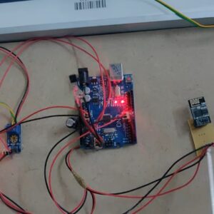 HVS-2819. Solar power efficiency monitoring through IOT thingspeak