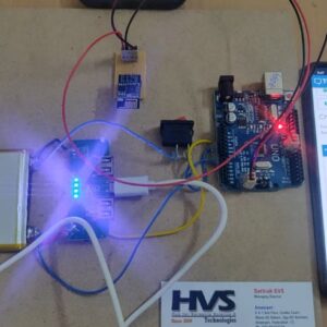 HVS-2820. IOT Battery monitoring system using Arduino and Thingspeak