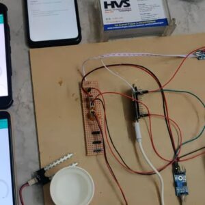 HVS-2817. IoT based irrigation, monitoring and controlling system using Node MCU & Blynk App