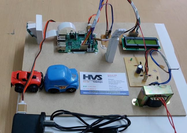HVS-3127. Street Light Controlling with Image Processing using Raspberry pi.