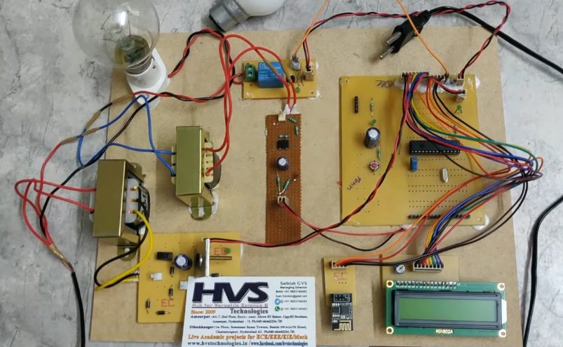 HVS-3152. Power quality, continuity and load monitoring over IoT Thingspeak.