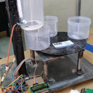 HVS-2823. Automatic Waste Segregation System Dry, Wet, Metal using Arduino.