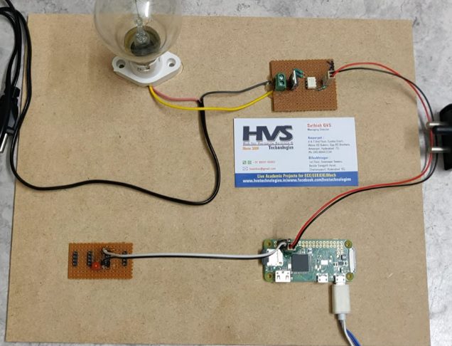 HVS-3161. IOT Circuit Breaker using Raspberry pi.