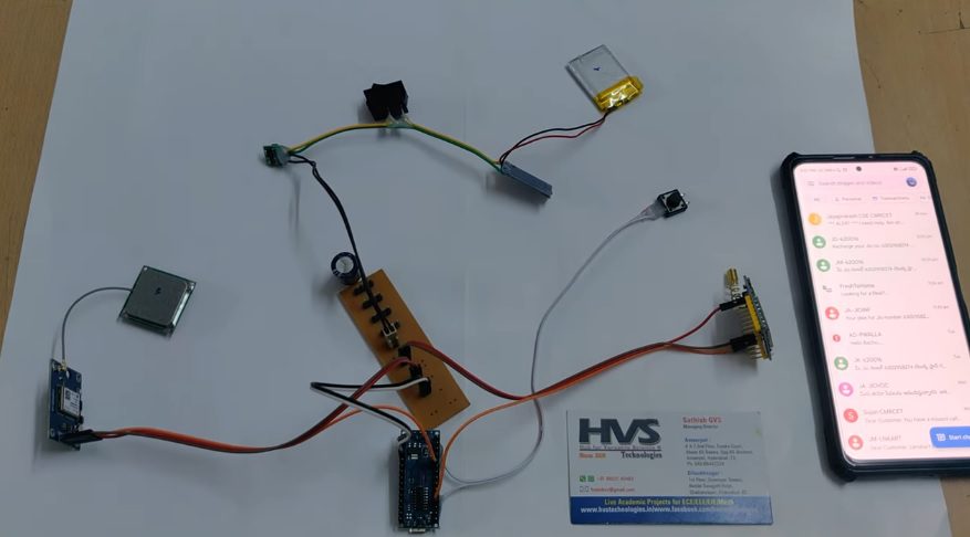 HVS-3406. Person Tracking system with Panic Switch.