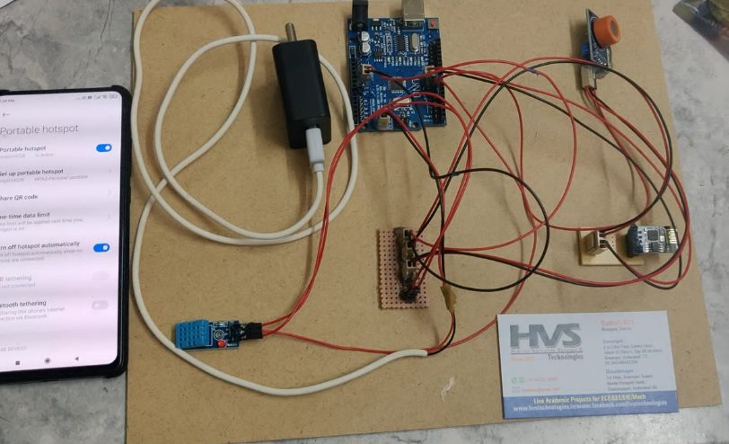 HVS-2824. Food products quality monitoring and alerting through IOT using Arduino