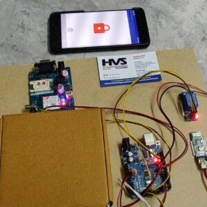 HVS-2833. Wireless Biometric Lock Using Arduino with GSM and Bluetooth.