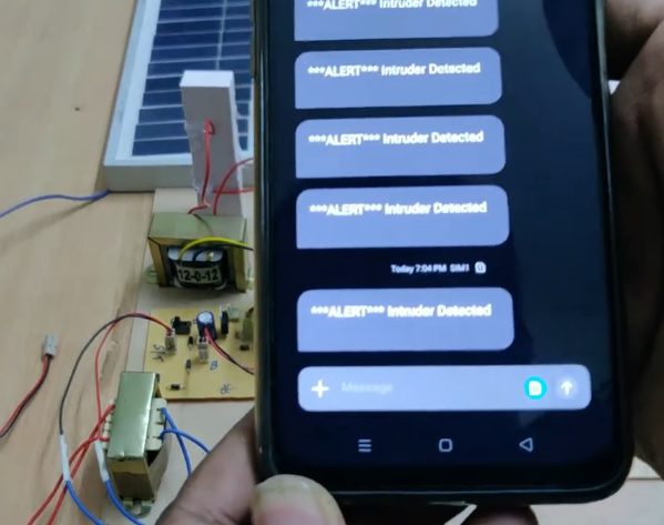 HVS-3160. Solar Fencing system with Intruder Animal Detection and SMS alerts