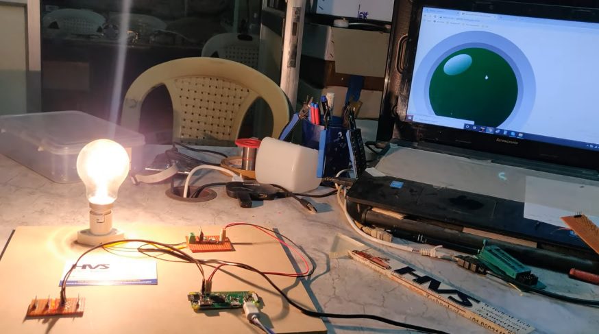 HVS-3161. IOT Circuit Breaker using Raspberry pi.