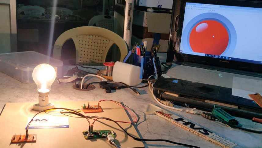 HVS-3161. IOT Circuit Breaker using Raspberry pi.