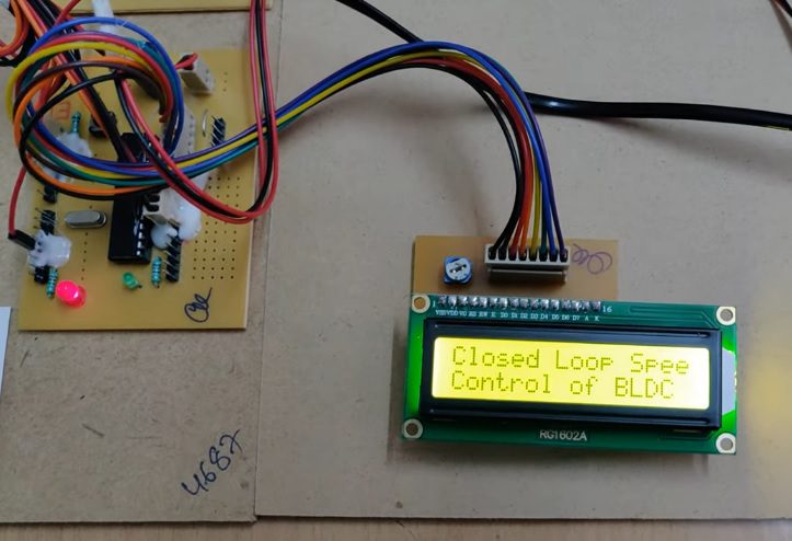 HVS-3162. Closed Loop Speed controlling of BLDC motor.