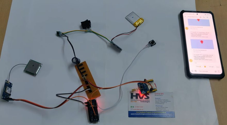 HVS-3406. Person Tracking system with Panic Switch.