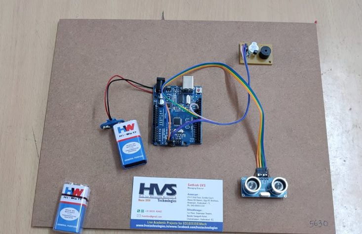 HVS-3410. Contactless Door Bell using Arduino UNO