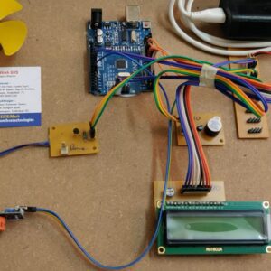 HVS-3418. Automatic Engine locking system using Arduino UNO with Alcohol sensing - Ignition control