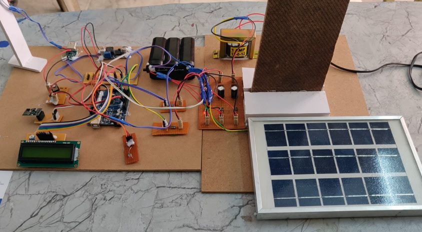 HVS-4272. Power Generation at Highway using Vertical Windmill and Solar for Future EV Charging Station