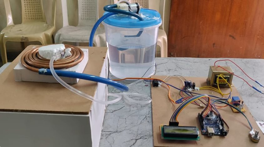 HVS-4277. Fabrication Of Automatic Temperature Controller With Coding System.