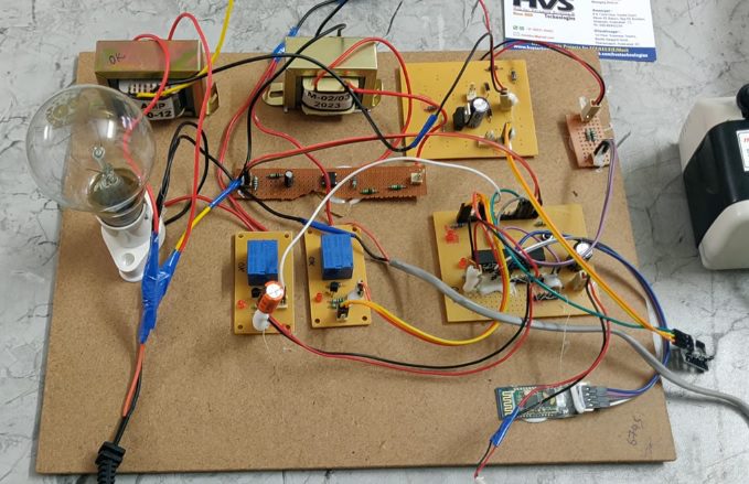 HVS-4283. LOAD CONTROL AND MONITORING SYSTEM THROUGH BLUETOOTH.