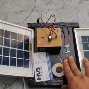 HVS-4312. Solar Power Bank with Wireless Charging .