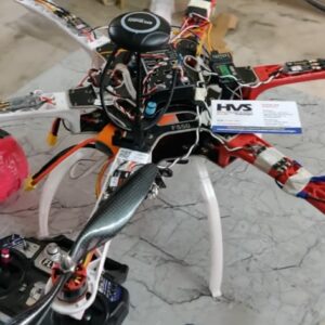 HVS-4316. HexaCopter controlled via Mission Planner and fire suppression