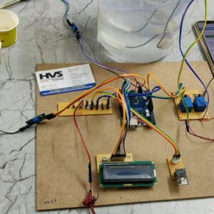 HVS-4324. IoT Automatic Plant Watering System withThingspeak data Logging.