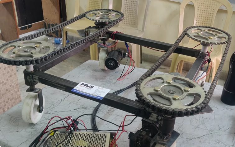 HVS-4329. 360 Degree Steering system.