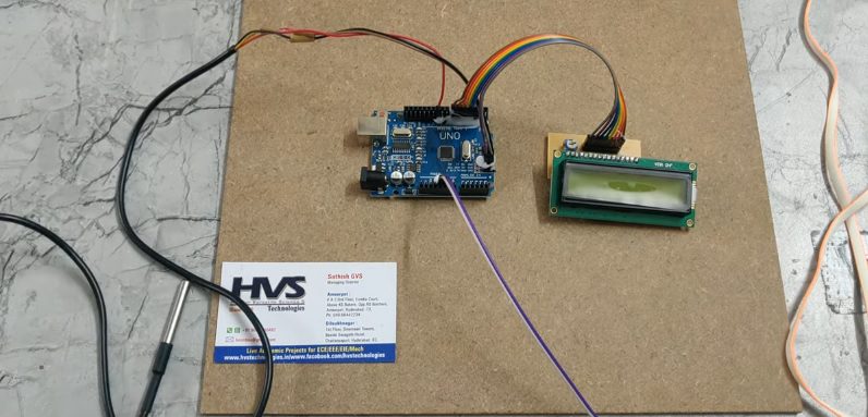 HVS-4250. DIY WATERPROOF TEMPERATURE SENSOR .
