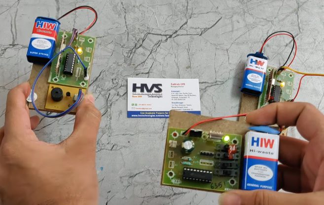 HVS-3081. Wireless object Locator using RF.