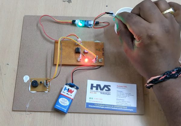 HVS-3417. Plant Moisture Monitoring and Low level Alerting System.