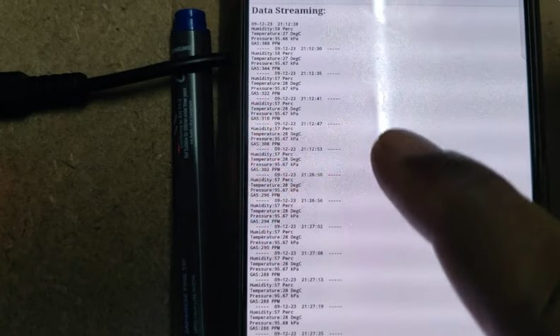 HVS-4264. Flight parameters monitoring and Alerting System by IOT using AES Encryption & E-mail