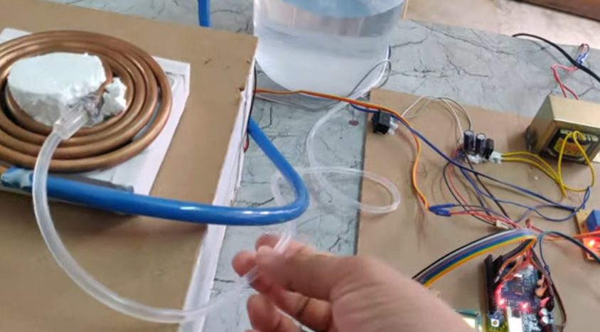 HVS-4277. Fabrication Of Automatic Temperature Controller With Coding System.