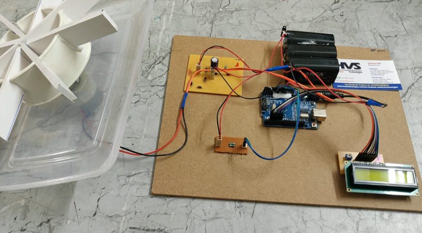 HVS-4282. HYDAL POWER GENERATION WITH VOLTAGE MONITORING SYSTEM USING ARDUINO.