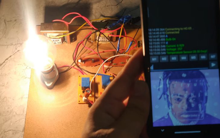 HVS-4283. LOAD CONTROL AND MONITORING SYSTEM THROUGH BLUETOOTH.