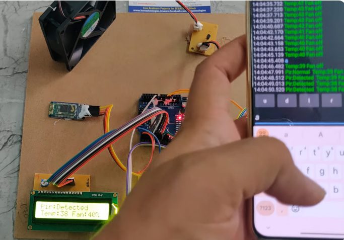 HVS-4314. Temperature based fan speed control.