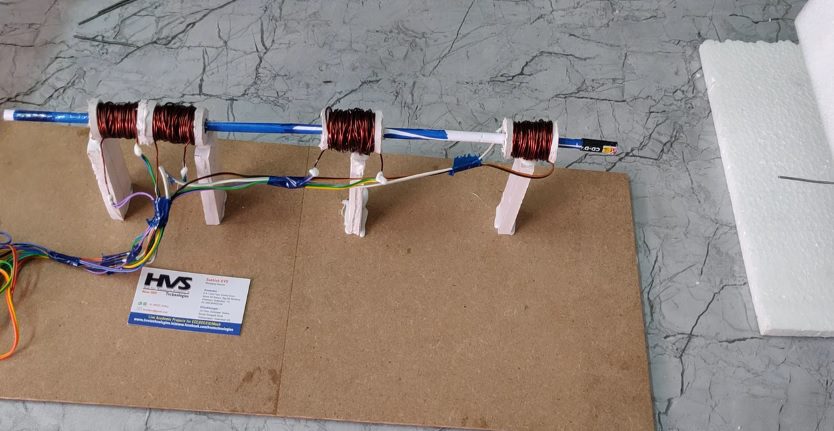 HVS-4293. Coil Gun Powered by Arduino Uno.