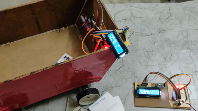 HVS-4310. Smart Shopping Trolley Using RFID and ZIGBEE.