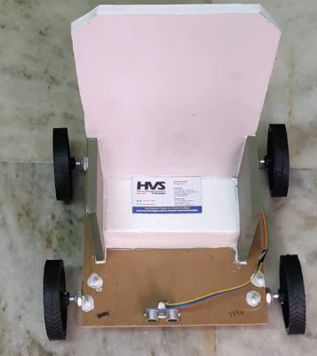 HVS-3419. Android Bluetooth controlling Wheel chair.