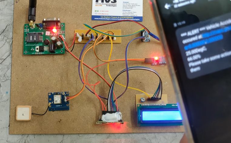 HVS-4255.Wireless Black Box, Car Using sensor and GPS.